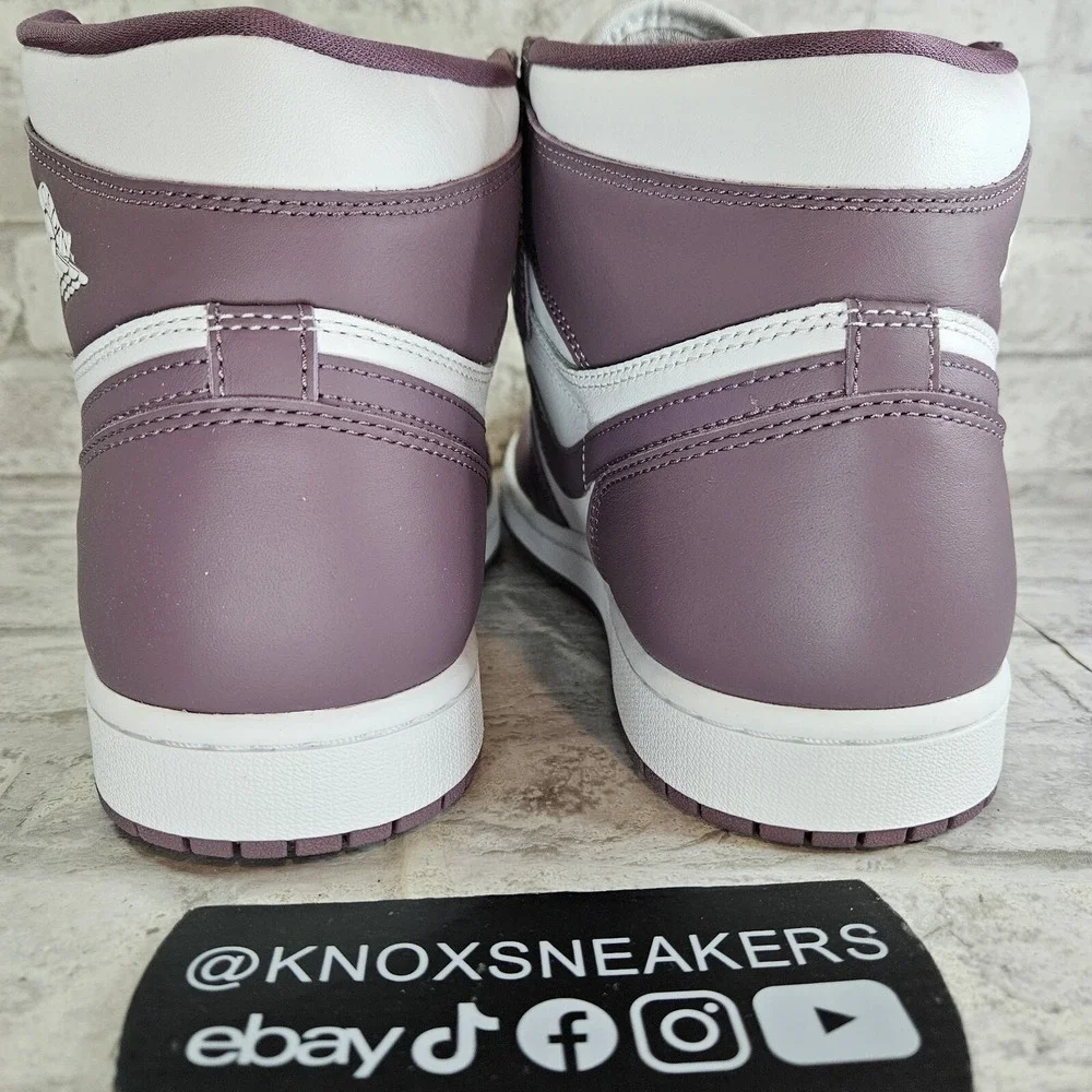 Nike Air Jordan 1 Retro OG High White Sky J Mauve DZ5485-105 Men's Size 12